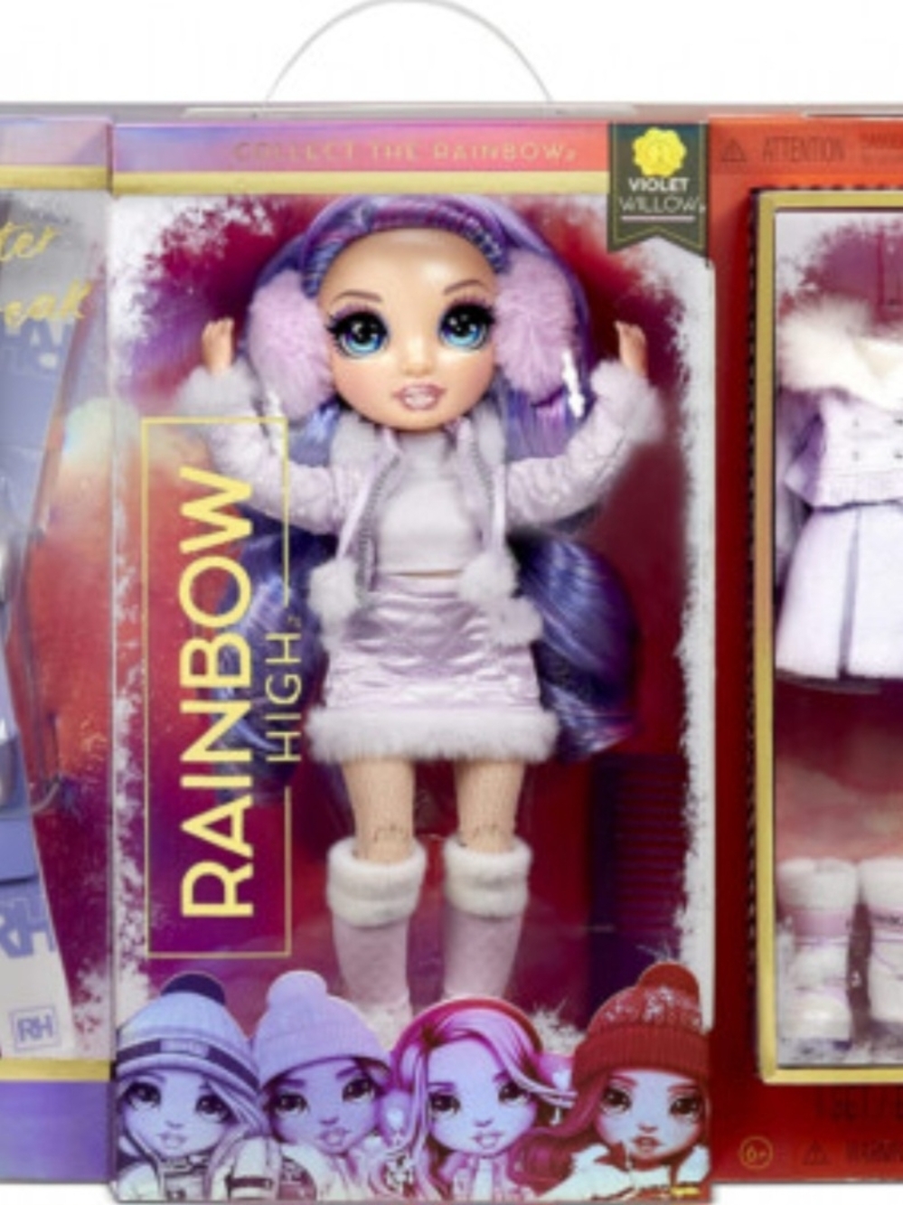 Rainbow Violet Willow WINTER EDITION Doll